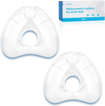 Replacement Nasal Cushion for ResMed AirFit N20, Compatible with Original Frame, Reliable Seal & Perfect Fit, Covers Nose, Small/Meduim/Large Size Available
