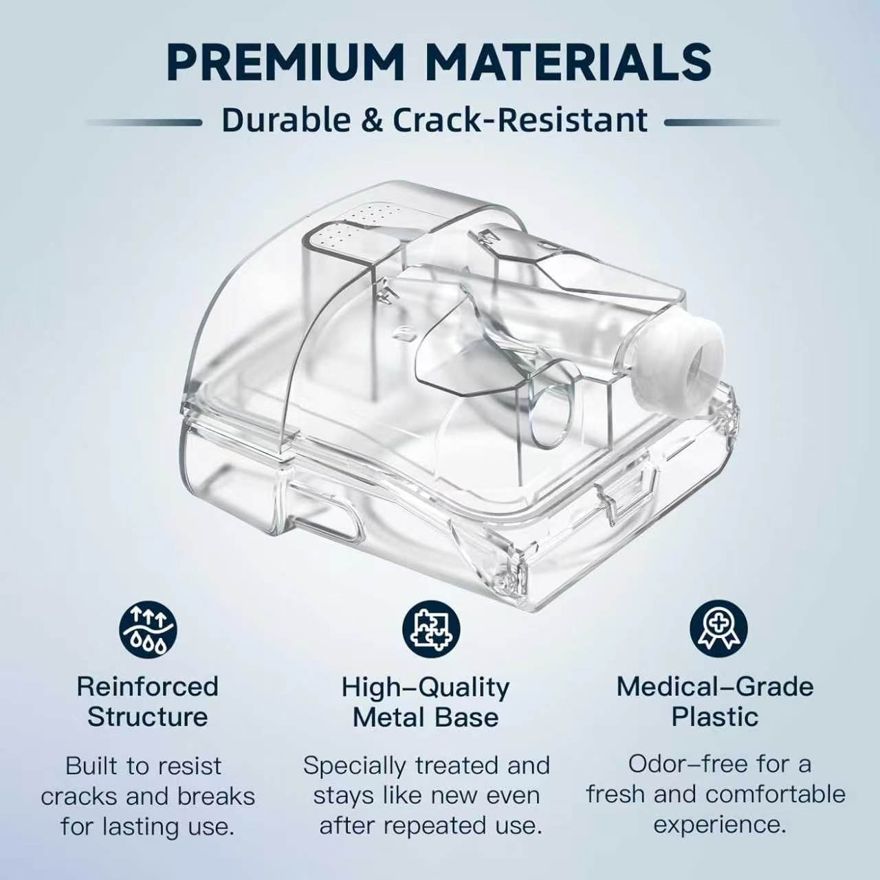 Replacement Water Chamber Compatible with AirSense 11 & AirCurve 11, CPAP Humidifier Water Tank for Air11 Series Devices