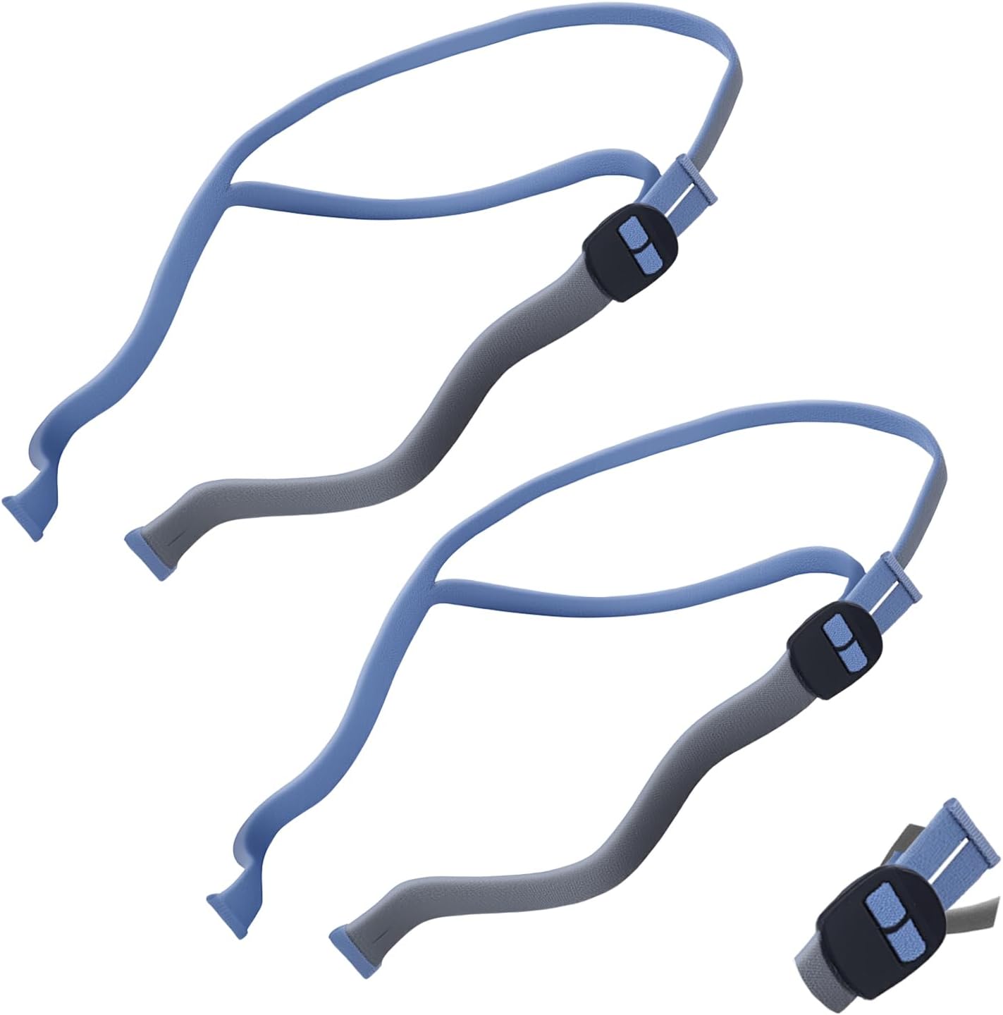 Replacement Headgear Compatible with AirFit P10 & N30, Adjustable CPAP Headgear Strap with Soft Elastic Fabric