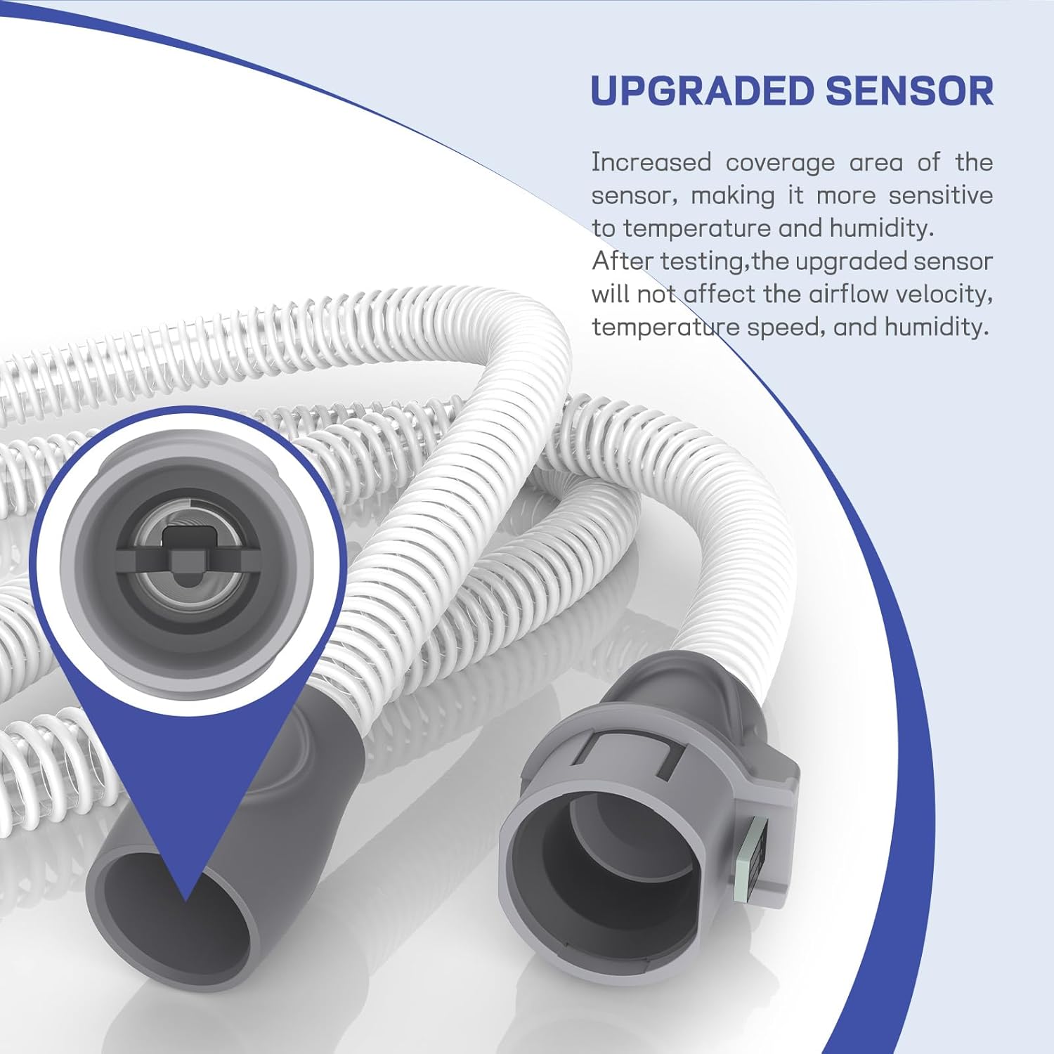 Replacement Heated Tubing Compatible with AirSense 10 & AirCurve 10, Heated Hose with Climate Control Function, Not Compatible with AirSense 11