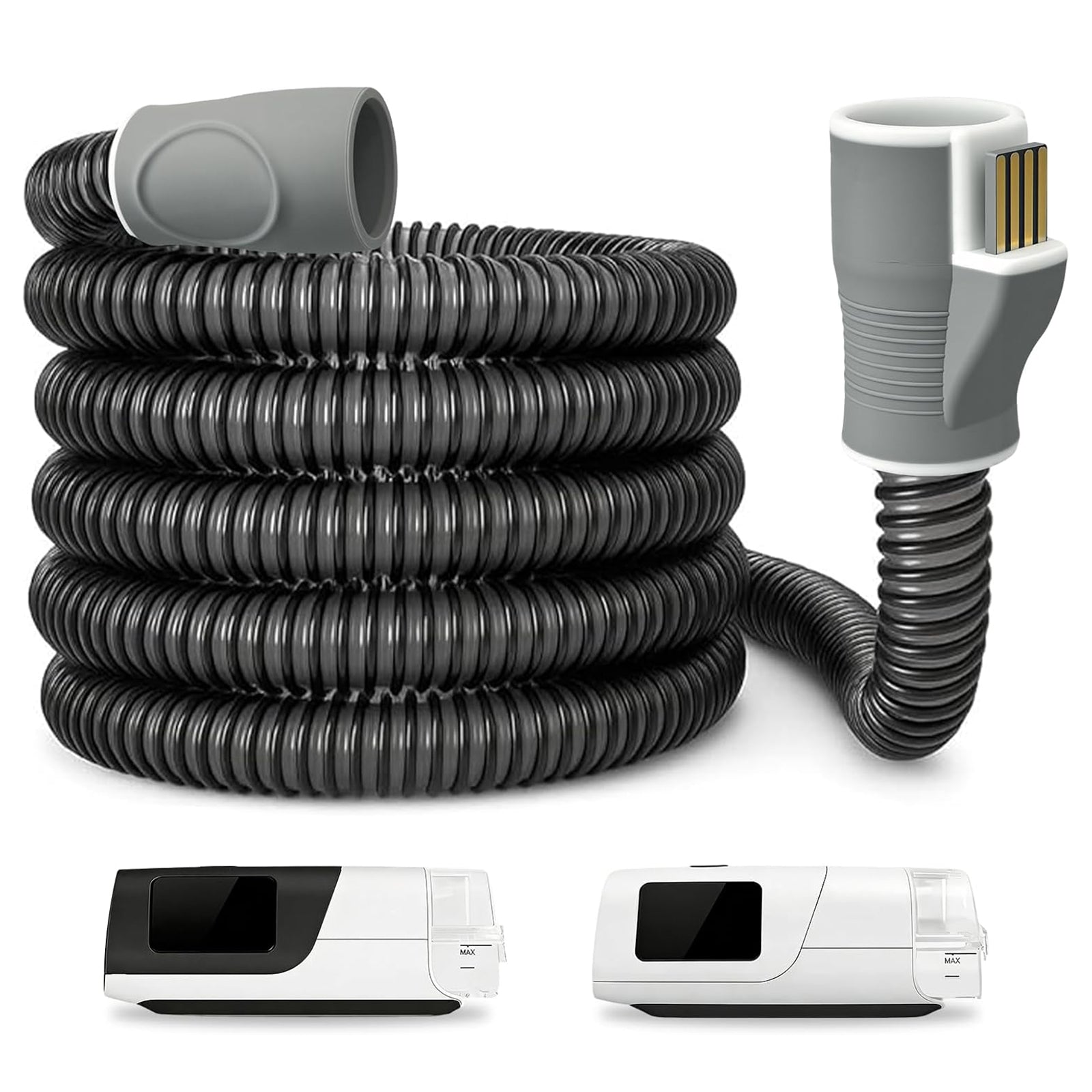Replacement CPAP Tubing Compatible with AirSense 11 & AirCurve 11, 6.5 Ft CPAP Hose with Standard Connectors