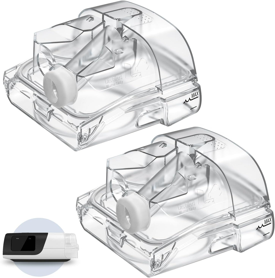 Replacement Water Chamber Compatible with AirSense 11 & AirCurve 11, Humidifier Water Tank for Air11 Series Devices