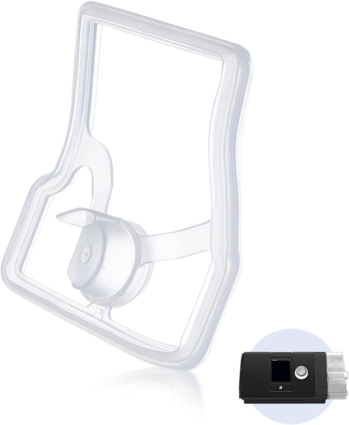 Replacement Gaskets for AirSense 10 & AirCurve 10 Water Chamber, Silicone Gaskets Compatible with HumidAir Standard Tub for Air10 Devices, Leak-Proof