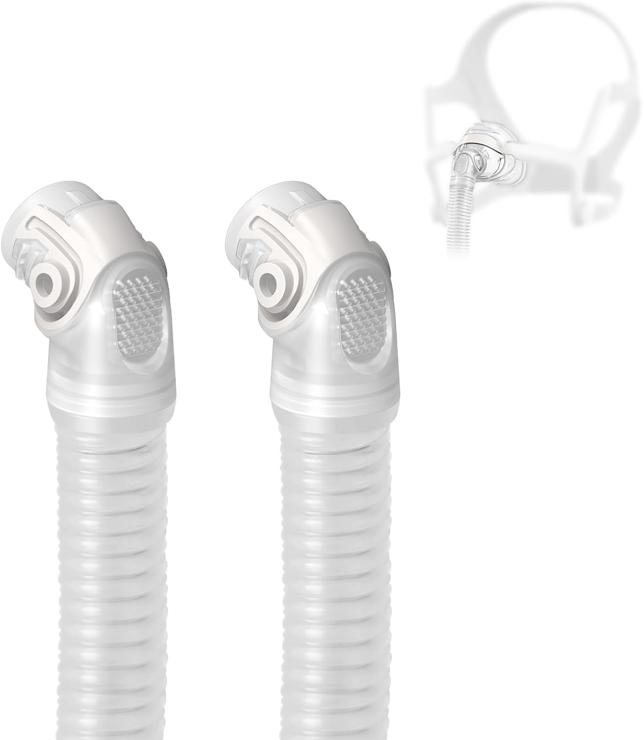 Replacement Short Tube Compatible with AirFit N20 & AirTouch N20 CPAP Mask – 2-Pack | Leak-Proof, Noise-Reducing, and Travel-Ready | CPAP Supplies & Accessories