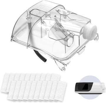 Universal Tubing Adapter for ResMed AirSense 11 & AirCurve 11 – Compatible with Cleaning Machines | Includes 20-Pack Replacement Filter Kit for AirSense 11