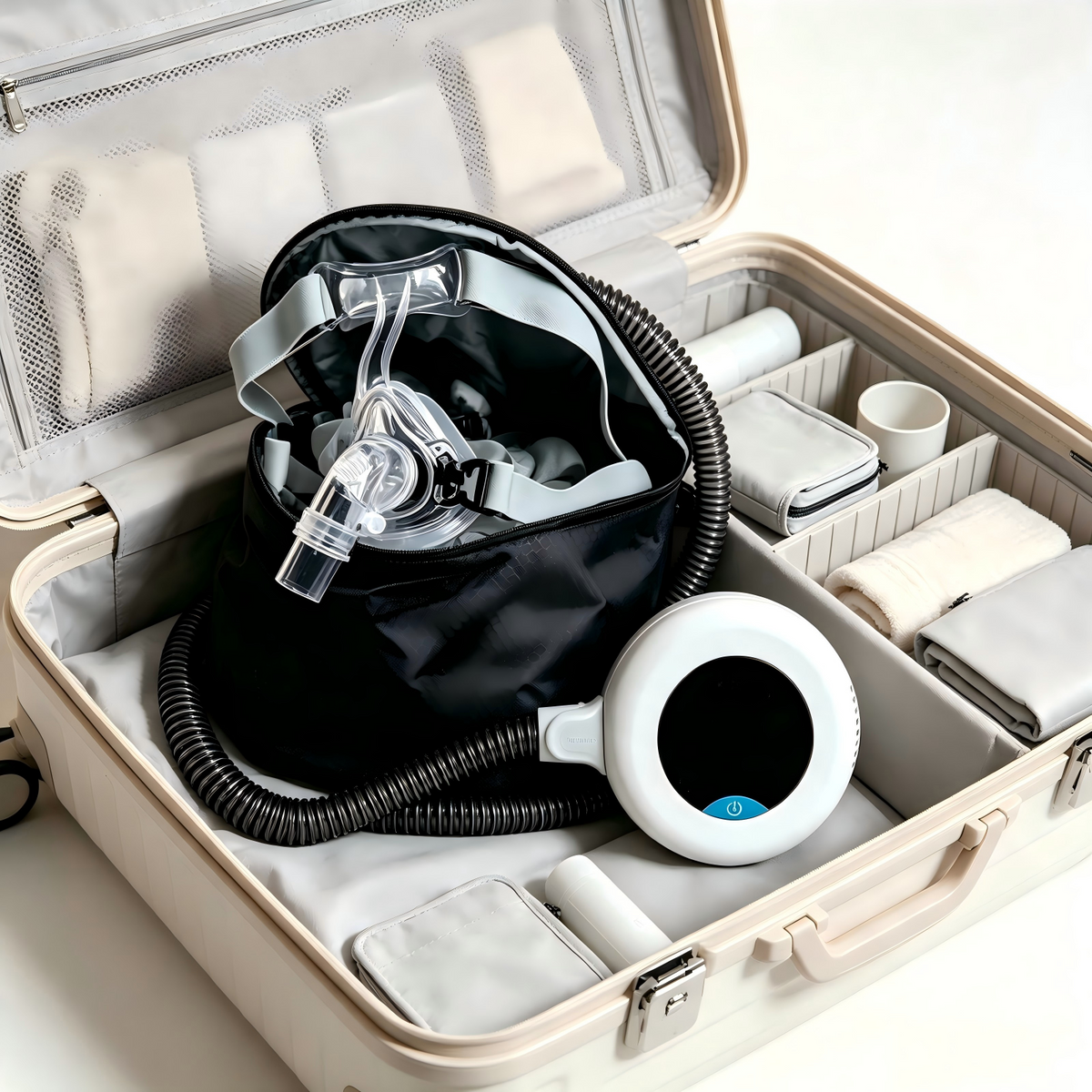 VirtuCLEAN Cleaning Kit Includes 4 Filters | Portable, Waterless Sanitizer for Sleep Mask, Tube & Humidifier